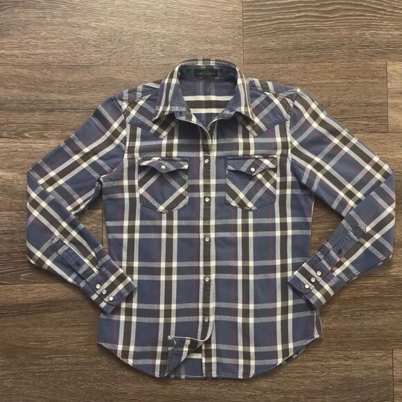 Lauren Ralph Lauren Western Shirt Medium - Picture 1 of 5